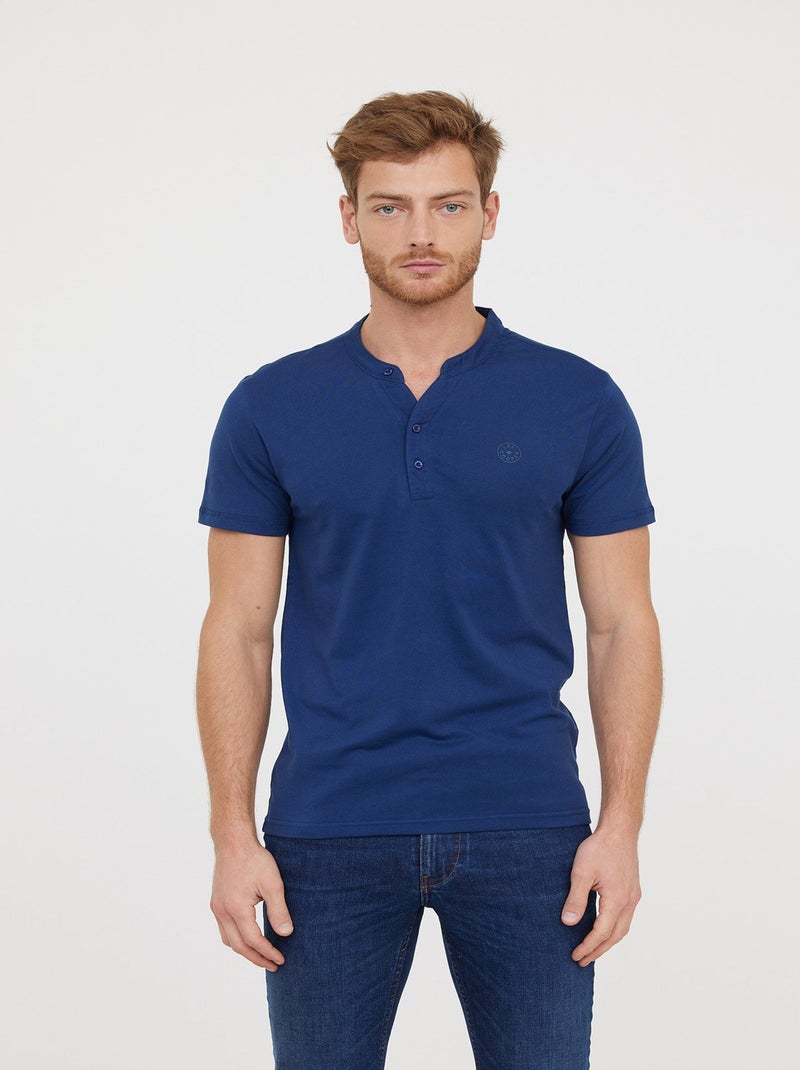 Lee Cooper - T-Shirt ASILO Marine Bleu marine - Kiabi