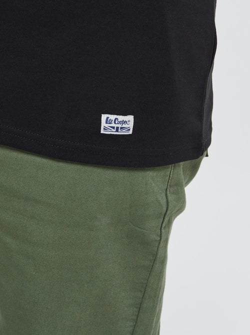 Lee Cooper - T-shirt Asiply Black - Kiabi