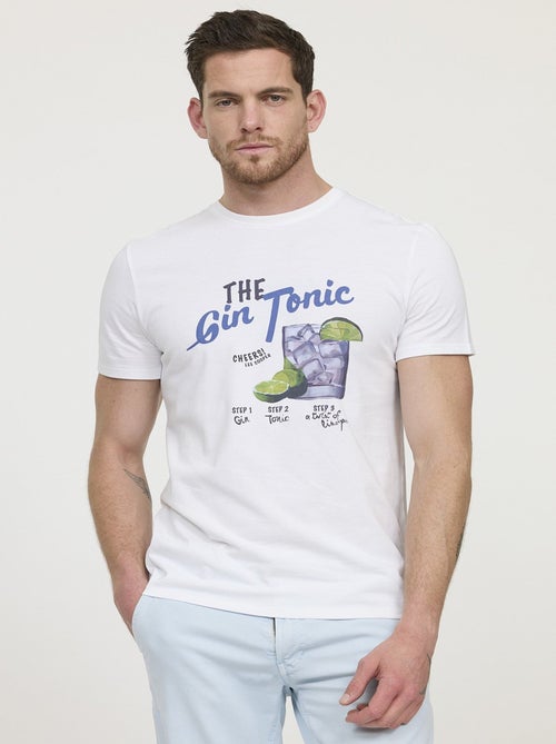 Lee Cooper - T-shirt ATONIC Blanc - Kiabi