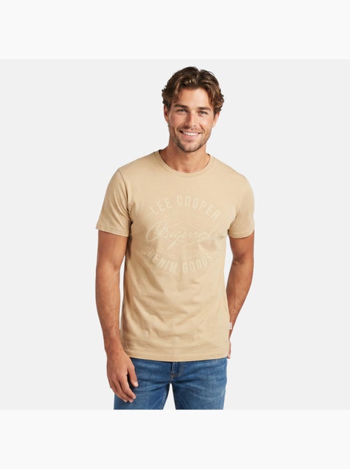 Lee Cooper - T-shirt avec avec écriture homme - Kiabi