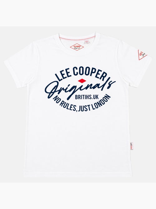 Lee Cooper - T-shirt avec avec écriture homme - Kiabi
