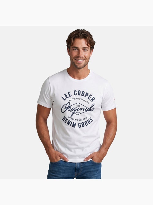 Lee Cooper - T-shirt avec avec écriture homme - Kiabi