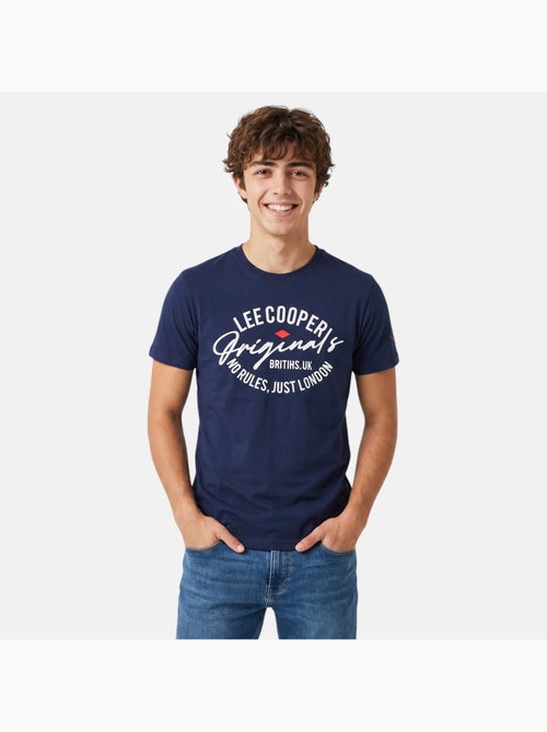 Lee Cooper - T-shirt avec avec écriture homme - Kiabi