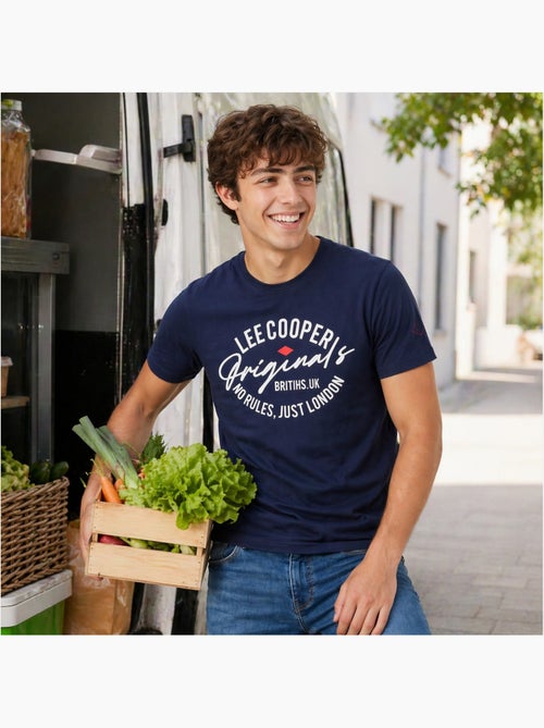 Lee Cooper - T-shirt avec avec écriture homme - Kiabi