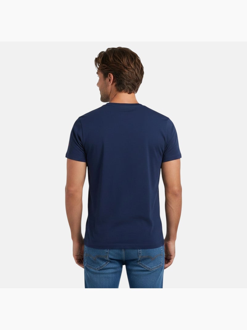 Lee Cooper - T-shirt avec avec écriture homme Bleu marine - Kiabi
