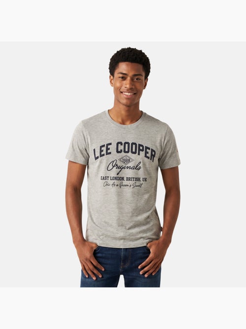 Lee Cooper - T-shirt avec avec écriture homme - Kiabi