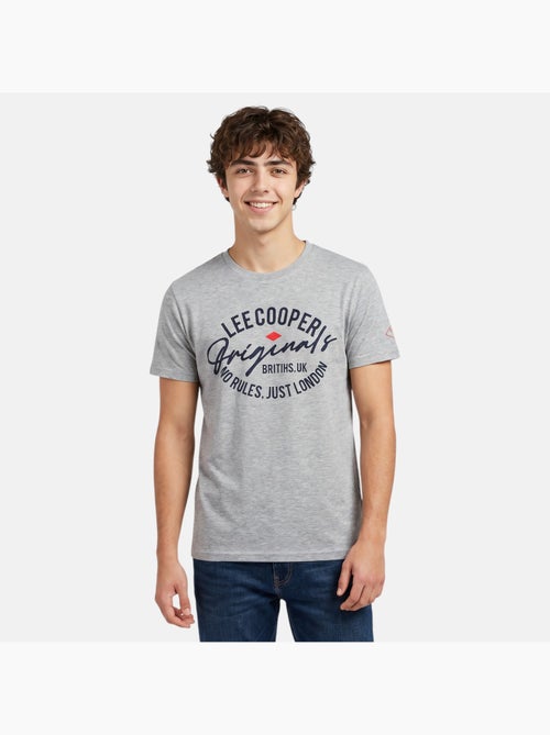 Lee Cooper - T-shirt avec avec écriture homme - Kiabi