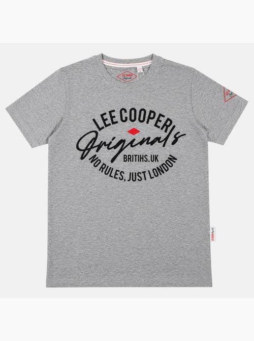 Lee Cooper - T-shirt avec avec écriture homme - Kiabi