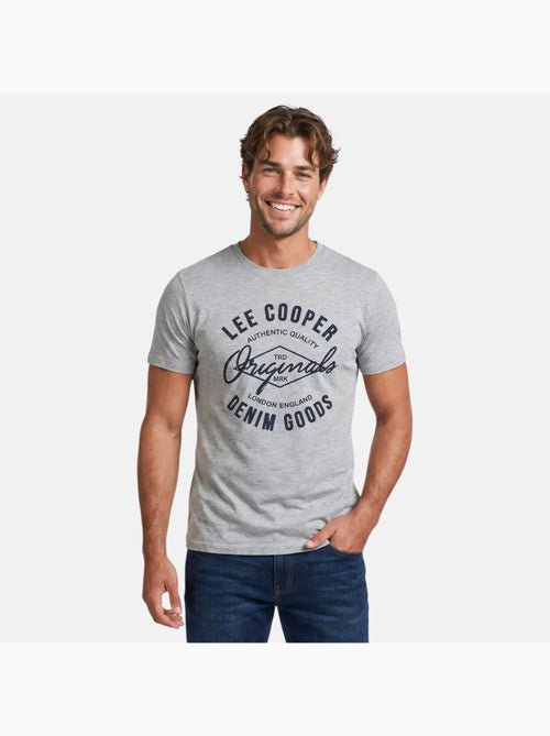 Lee Cooper - T-shirt avec avec écriture homme - Kiabi