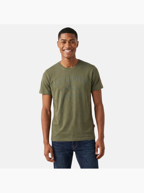 Lee Cooper - T-shirt avec avec écriture homme - Kiabi