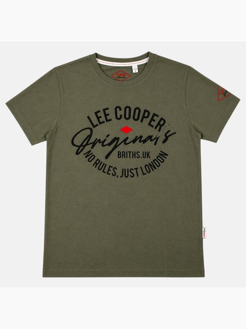 Lee Cooper - T-shirt avec avec écriture homme - Kiabi
