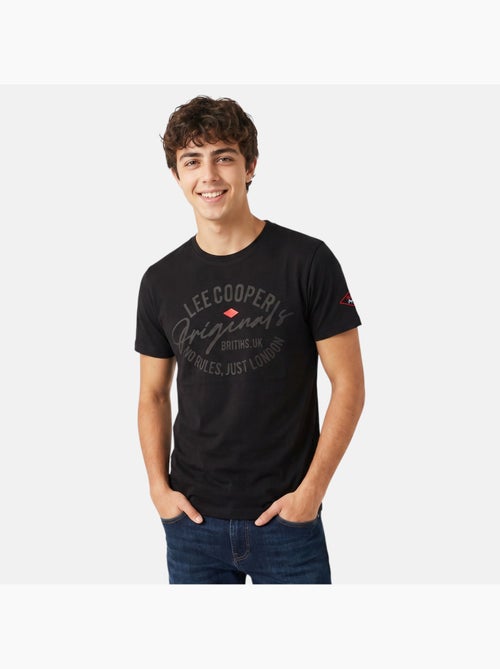 Lee Cooper - T-shirt avec avec écriture homme - Kiabi Lee Cooper - T-shirt avec avec écriture homme - Kiabi