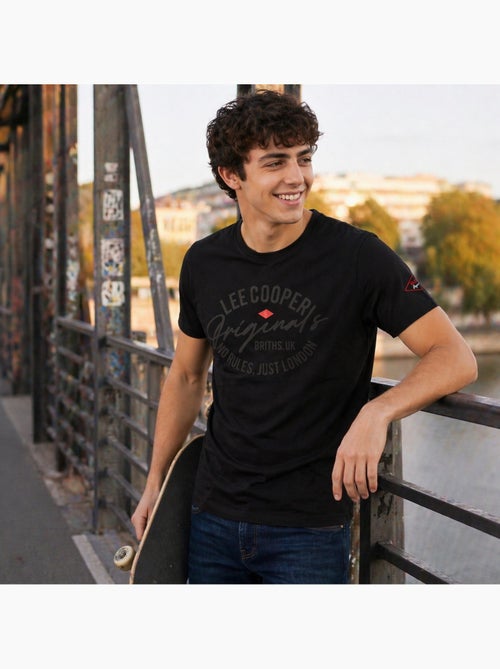 Lee Cooper - T-shirt avec avec écriture homme - Kiabi Lee Cooper - T-shirt avec avec écriture homme - Kiabi