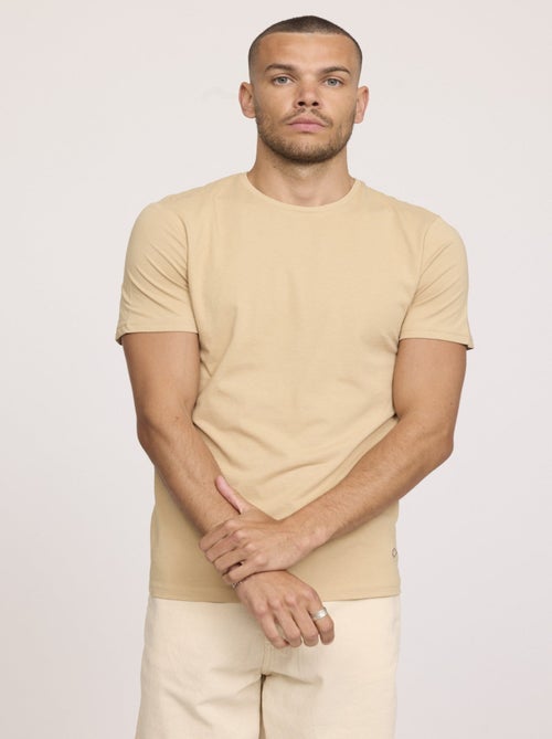 Lee Cooper - T-shirt AYLAN Beige - Kiabi