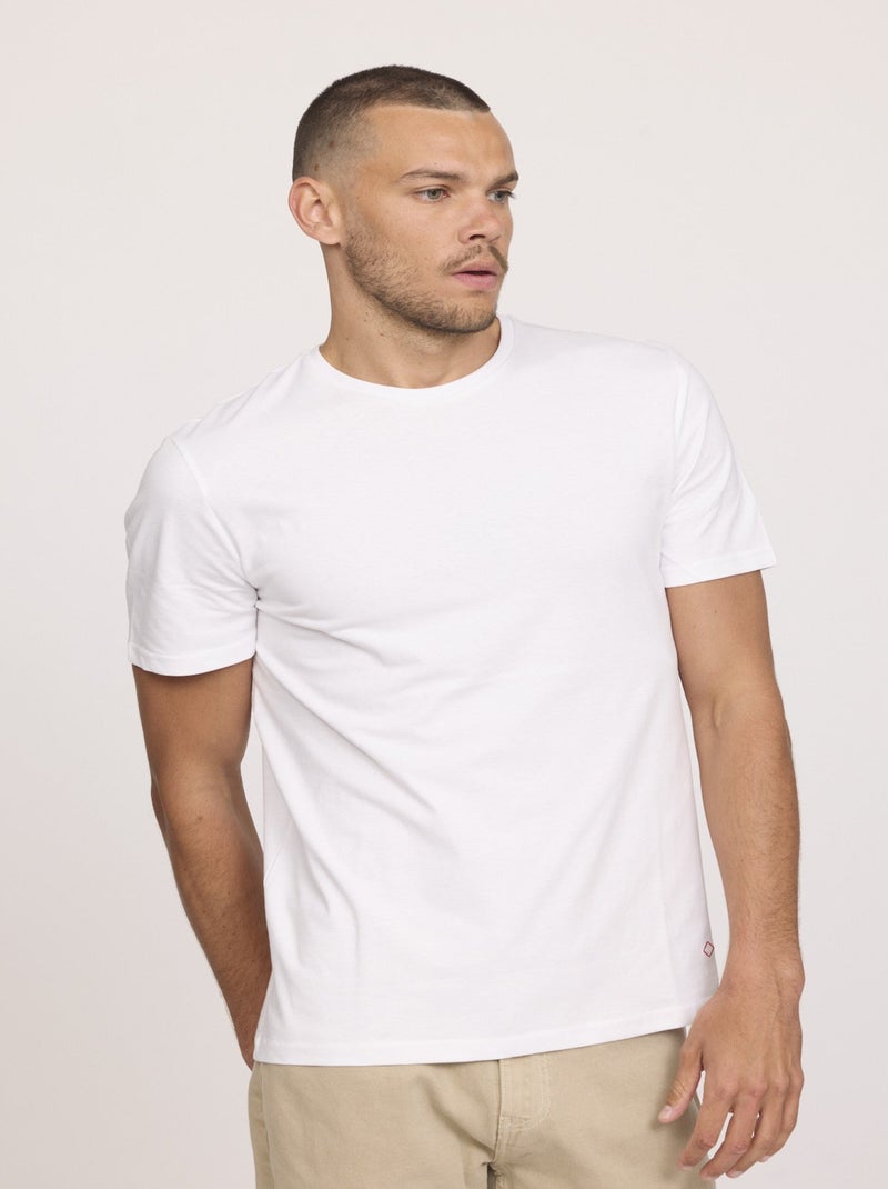 Lee Cooper - T-shirt AYLAN Blanc Blanc - Kiabi