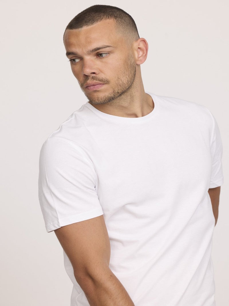 Lee Cooper - T-shirt AYLAN Blanc Blanc - Kiabi