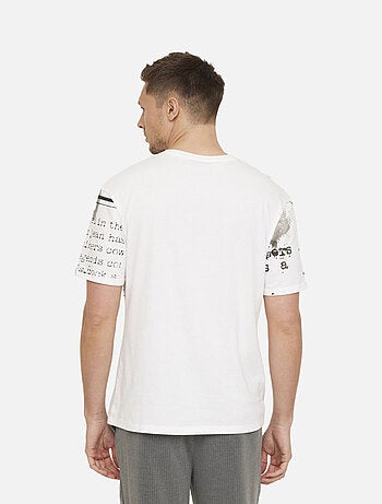 Lee Cooper - T-shirt AZIRO Blanc