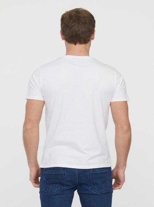 Lee Cooper - T-Shirt Azzik Blanc - Kiabi