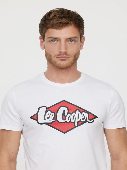 Lee Cooper - T-Shirt Azzik Blanc - Kiabi