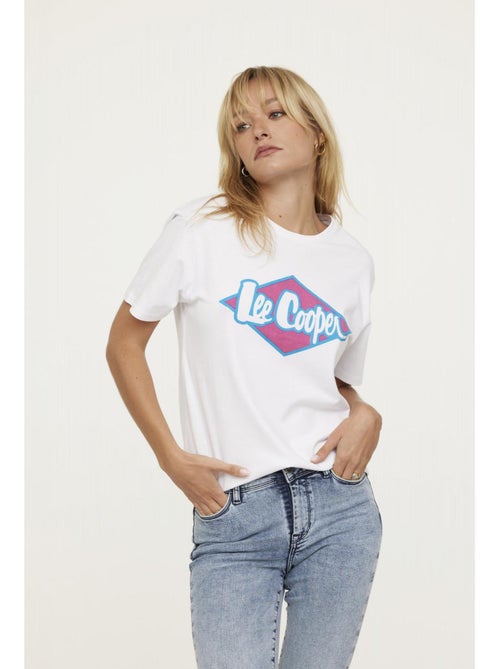 Lee Cooper - T-Shirt Azzik Blanc - Kiabi