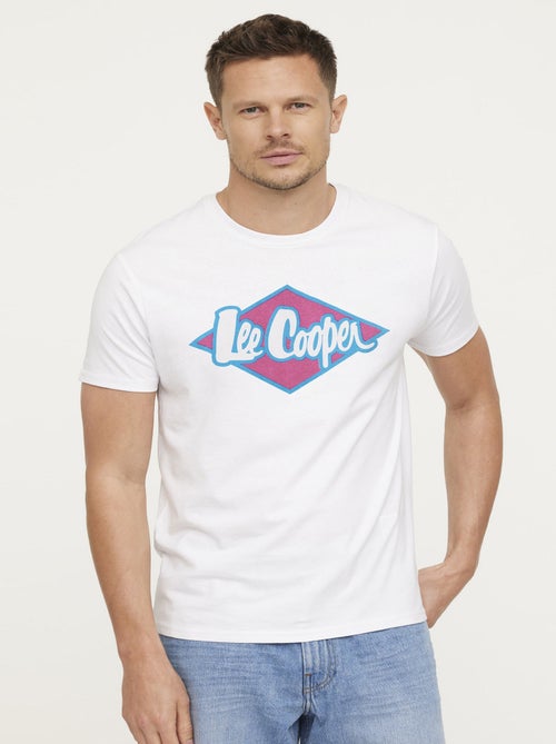 Lee Cooper - T-shirt AZZIK Framboise - Kiabi