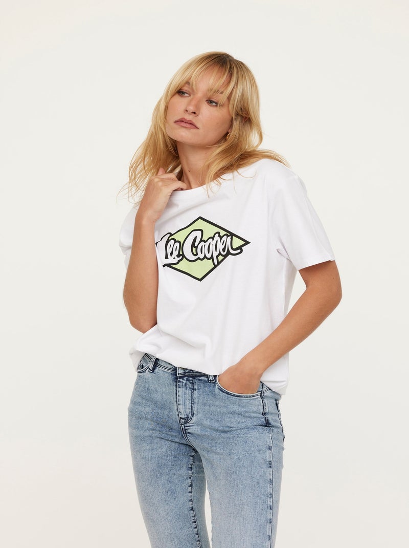 Lee Cooper - T-shirt AZZIK Lime Vert - Kiabi
