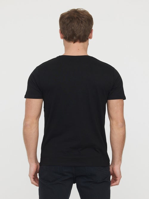 Lee Cooper - T-Shirt Azzik Noir - Kiabi