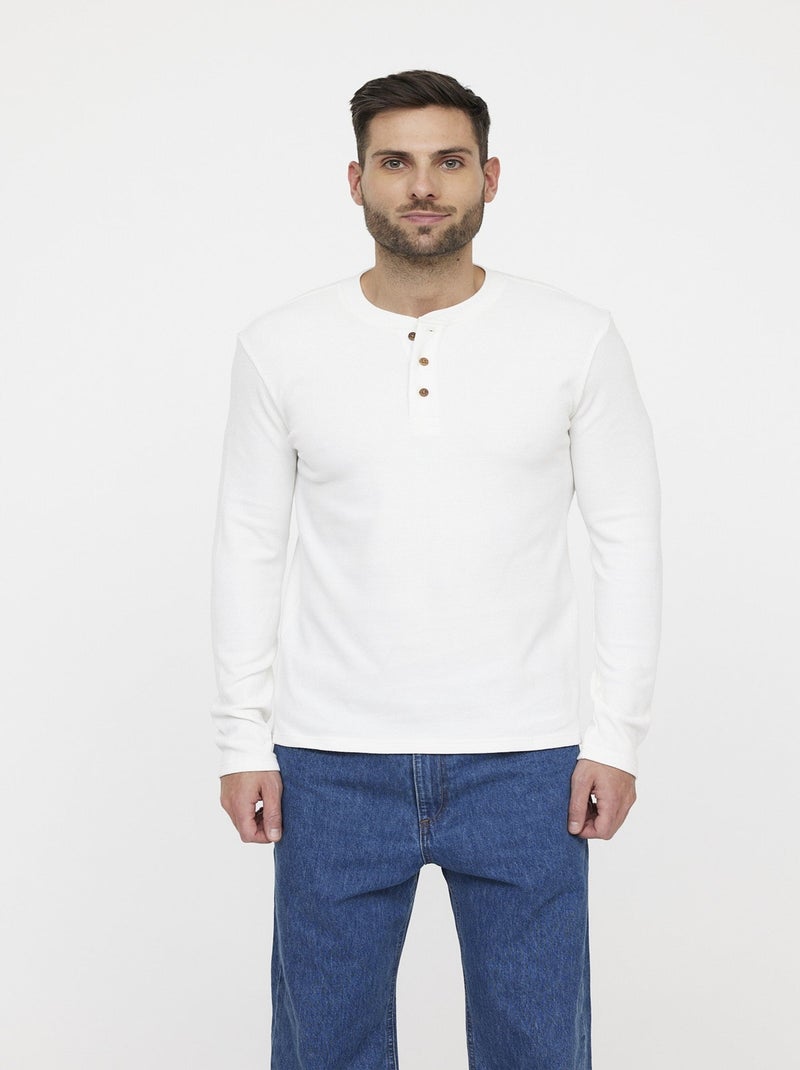 Lee Cooper - T-shirt BEILLE Ivory Ivoire - Kiabi