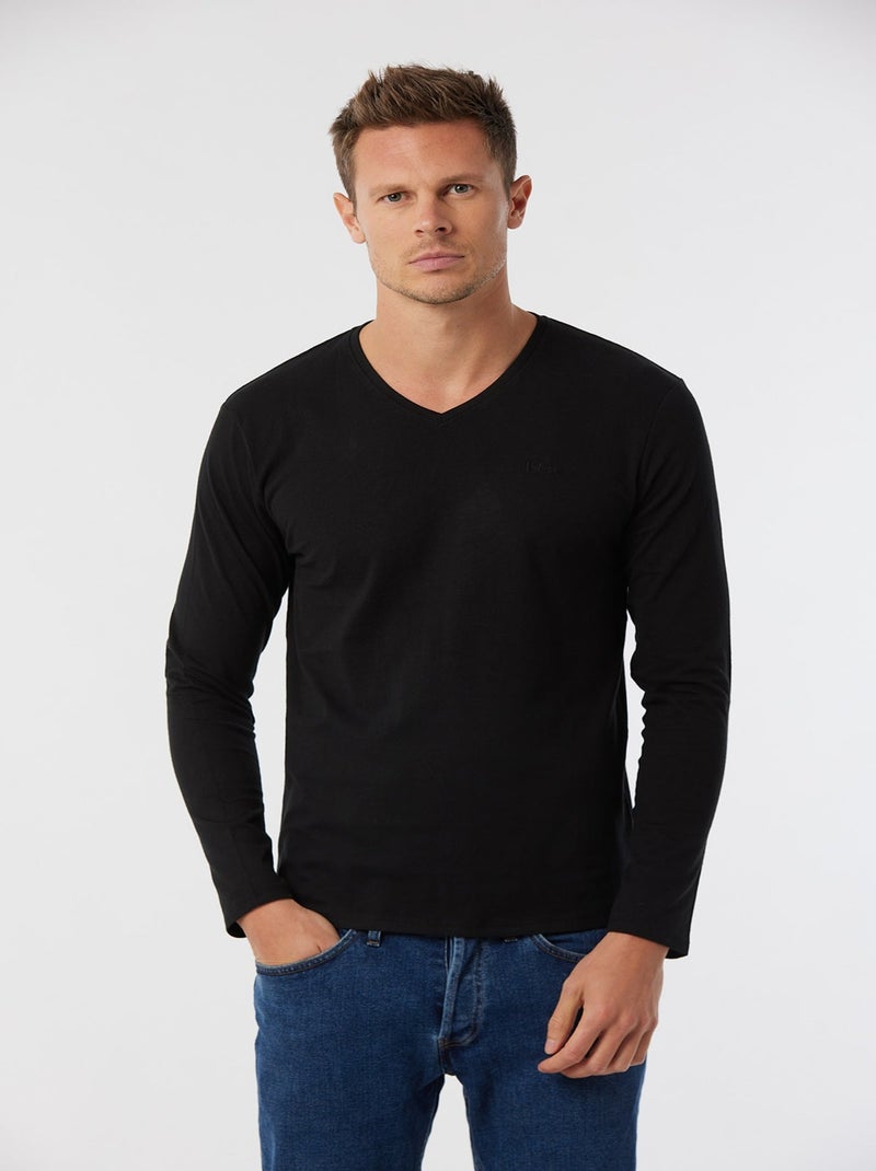 Lee Cooper - T-shirt ESSY Noir Noir - Kiabi