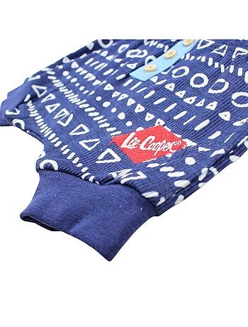 Lee Cooper - t-shirt et short avec bonnet assorti bébé