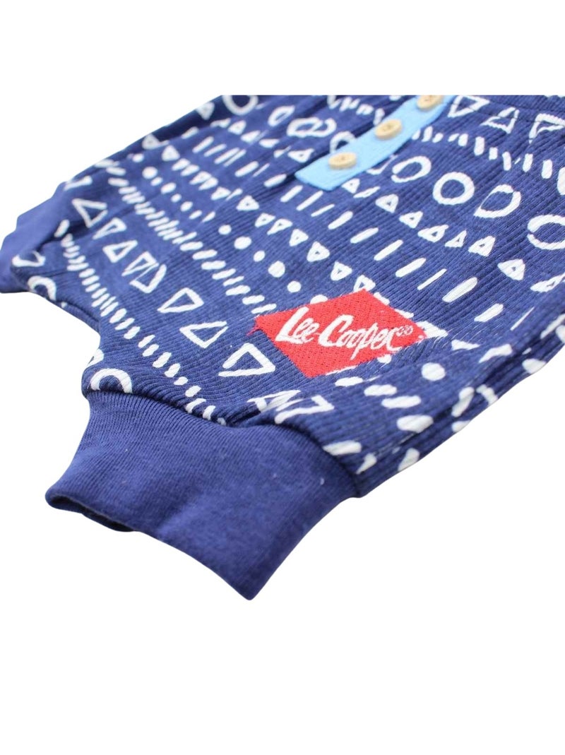 Lee Cooper - t-shirt et short avec bonnet assorti bébé Bleu - Kiabi