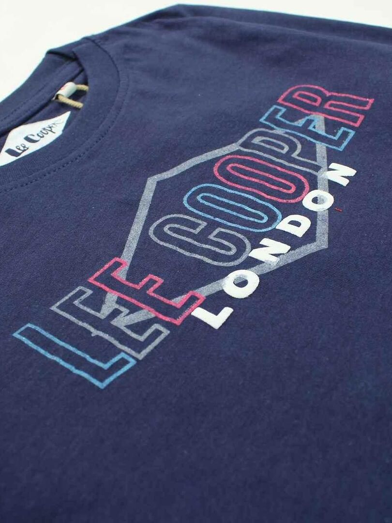 Lee Cooper - DRAWINGLOGO ERKEK ÇOCUK O YAKA T-SHIRT