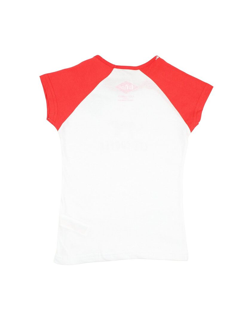 T-shirt Femme Lee Cooper - Bleu Marine, 100% Coton - Taille S/38 - Neuf Avec étiquettes - Motif Papillon