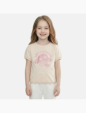 Lee Cooper - T shirt fille manches courtes