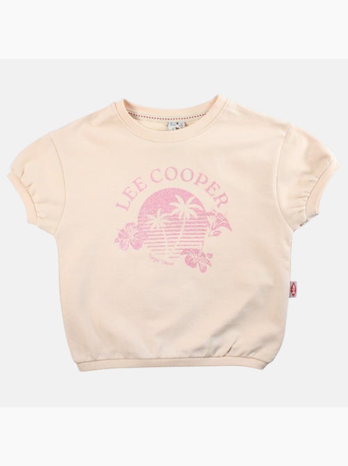 Lee Cooper - T shirt fille manches courtes - Kiabi