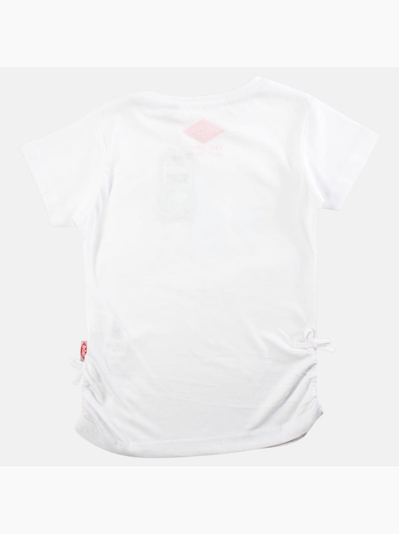 Lee Cooper - T shirt fille manches courtes Blanc - Kiabi
