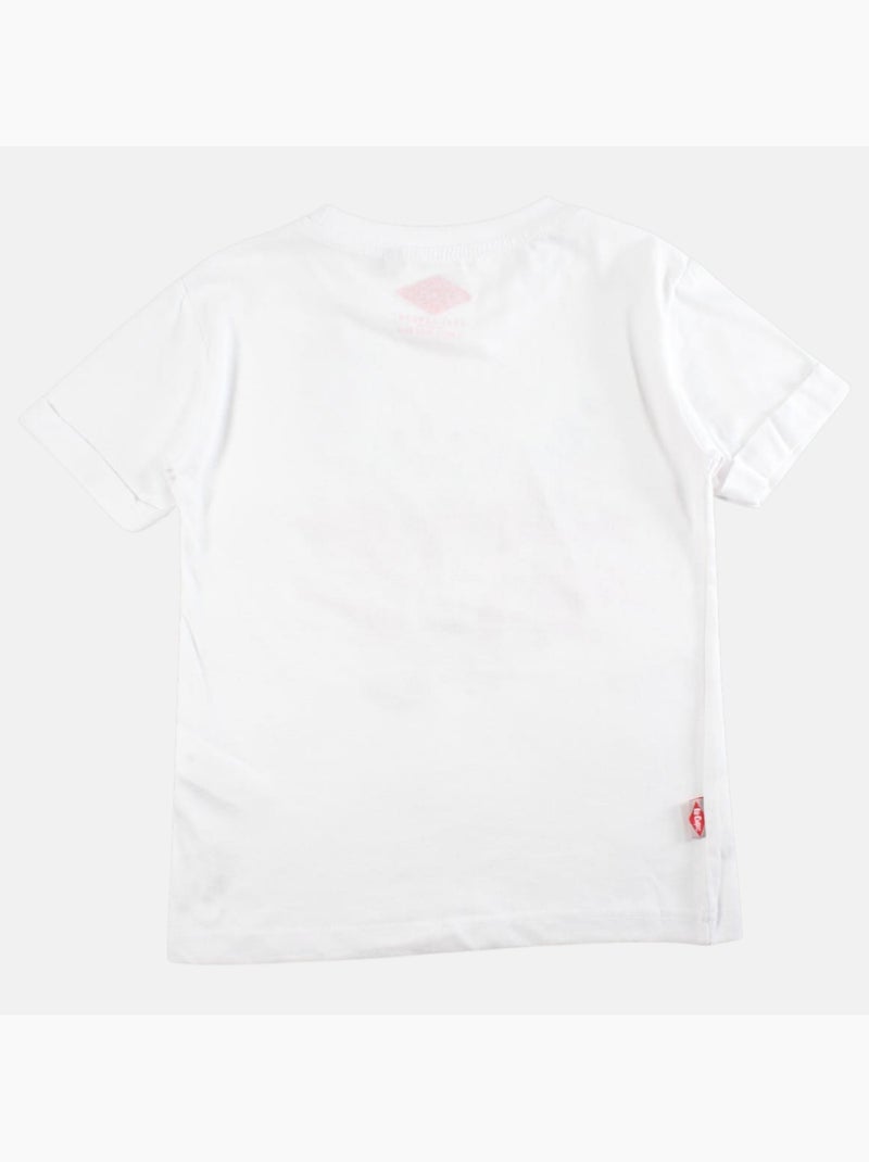 Lee Cooper - T shirt fille manches courtes Blanc - Kiabi