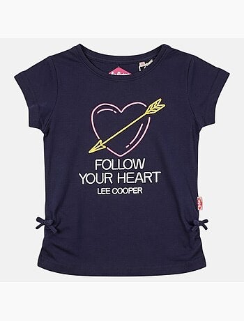 Lee Cooper - T shirt fille manches courtes