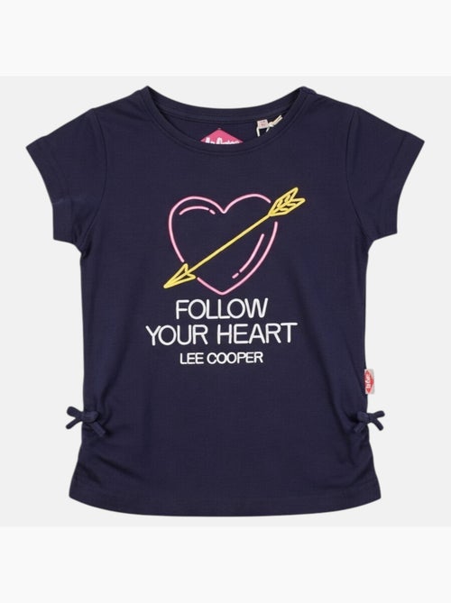 Lee Cooper - T shirt fille manches courtes - Kiabi