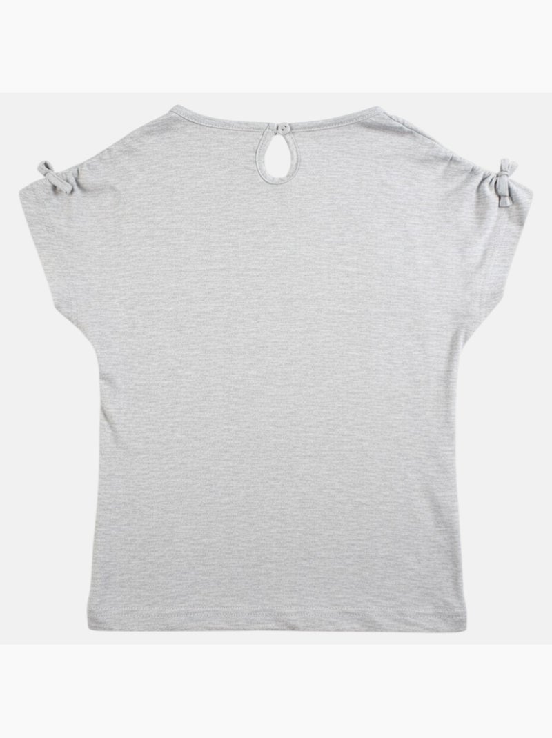 Lee Cooper - T shirt fille manches courtes Gris - Kiabi