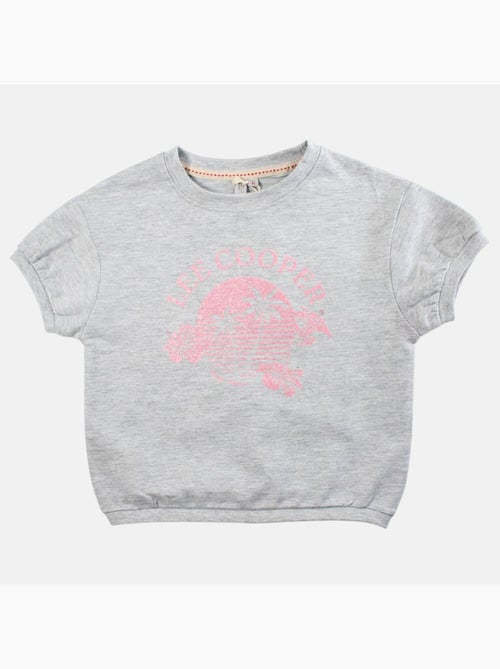 Lee Cooper - T shirt fille manches courtes - Kiabi