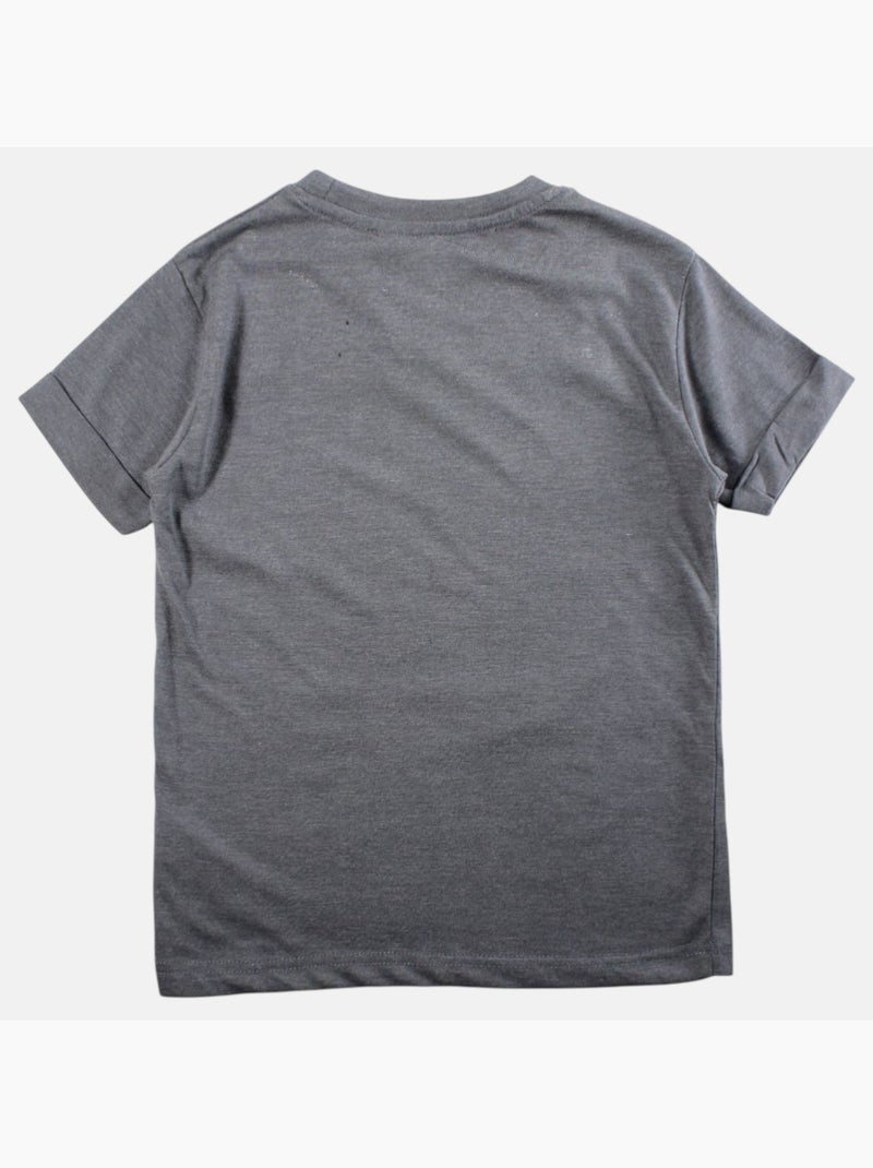 Lee Cooper - T shirt fille manches courtes Gris - Kiabi