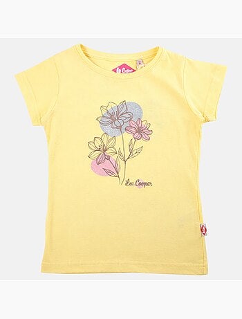 Lee Cooper - T shirt fille manches courtes