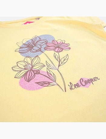 Lee Cooper - T shirt fille manches courtes
