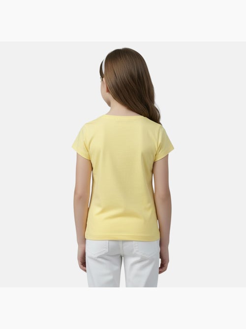Lee Cooper - T shirt fille manches courtes - Kiabi