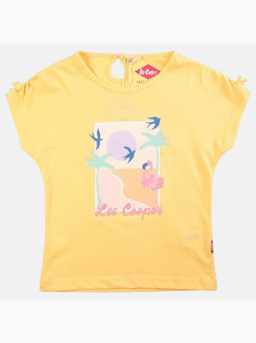 Lee Cooper - T shirt fille manches courtes - Kiabi