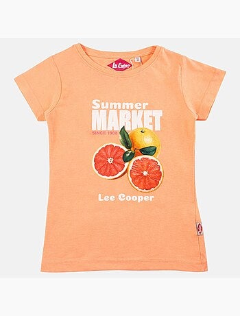 Lee Cooper - T shirt fille manches courtes