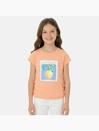 Lee Cooper - T shirt fille manches courtes