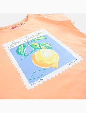 Lee Cooper - T shirt fille manches courtes
