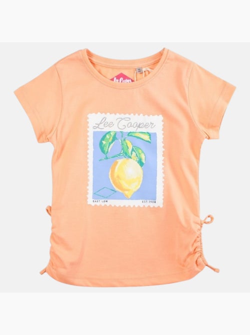 Lee Cooper - T shirt fille manches courtes - Kiabi